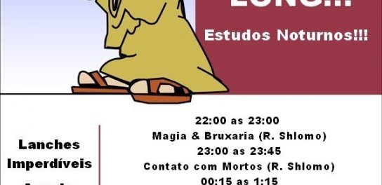 Makom: Noite de Estudos de Shavuot com uma Delícia Deferente a Cada Hora