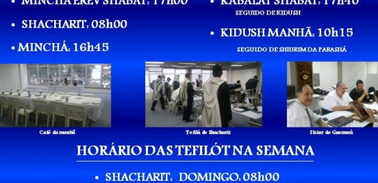 Netivot Hatorá: Programação Shabat Chukat 2013