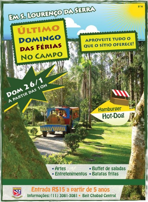 Janeiro 2014 - Fim de Ferias no Sitio Felicidade All Inclusive