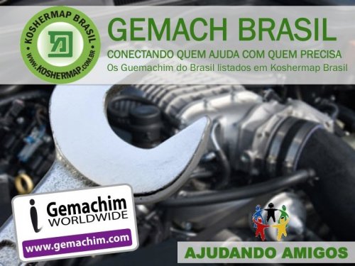 CAMPANHA DE ATUALIZAÇÃO: GUIA DOS GMACHIM DO BRASIL