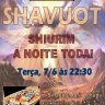 Programação de Estudos de Shavuot 2011 na Tijuca com Mega Sushi Liberado