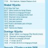 Mekor Haim: Programação de Shabat Chucat 2013